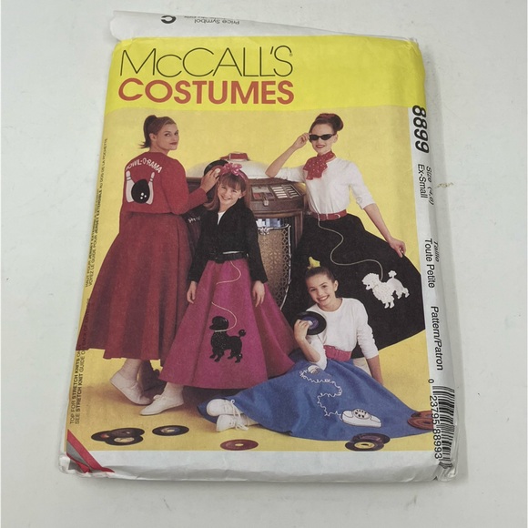 McCall's 8899 Costume Sewing Pattern - Picture 1 of 2